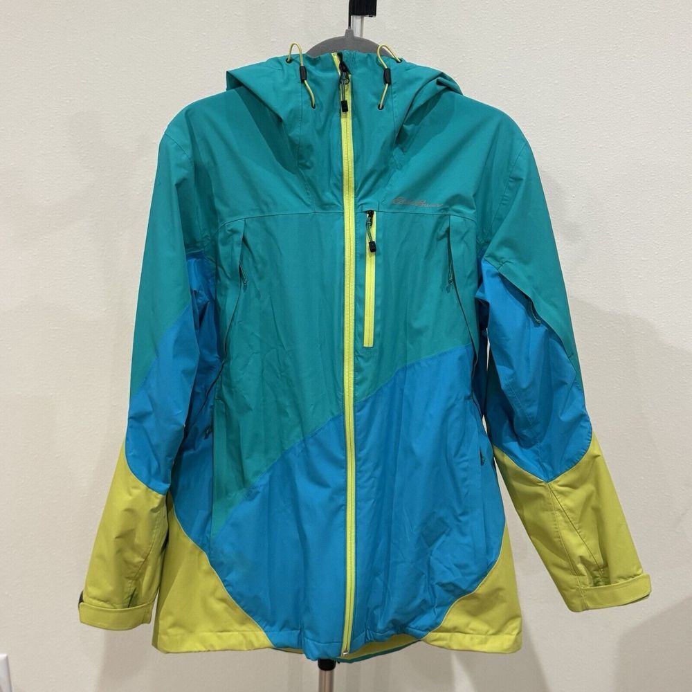 Eddie Bauer Weatheredge First Ascent‎ Rain Ski Jacket Size Med Women's